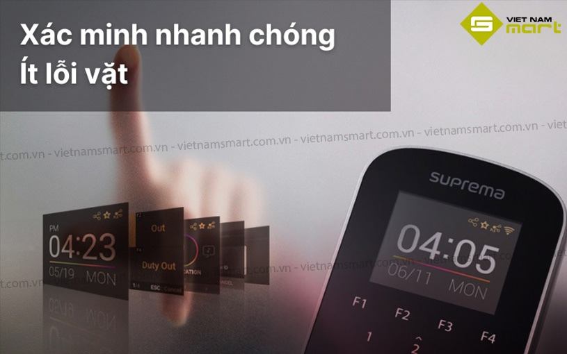 BSL2-OE chấm công nhanh chóng và ít lỗi vặt