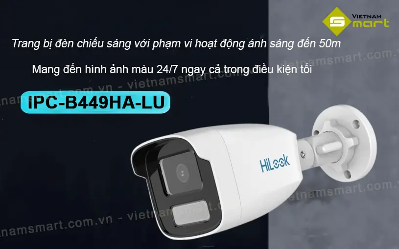 Tổng quan về camera colorvu 4MP Hikvision IPC-B449HA-LU