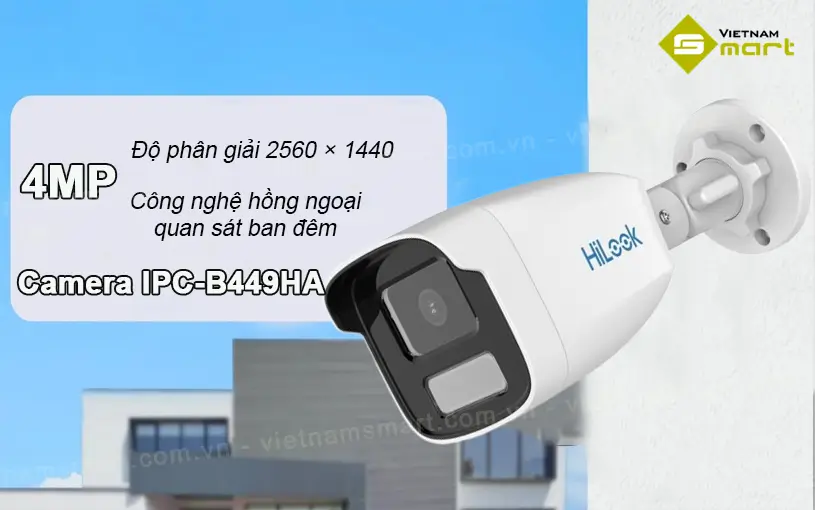 Giới thiệu về camera colorvu 4MP Hikvision IPC-B449HA