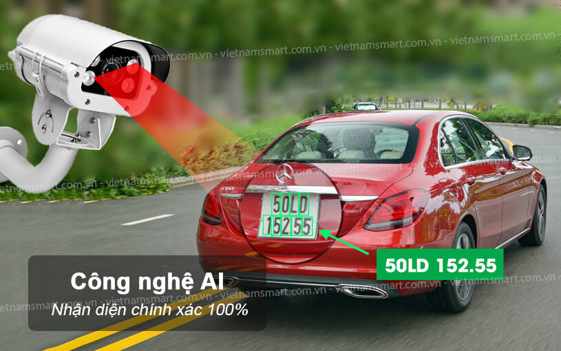 Nhận diện biển số chính xác cao với Enster NST-IPA5112-NPSD-VF0622