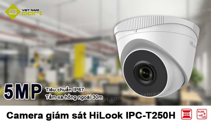 Camera giám sát 5MP HiLook IPC-T250H