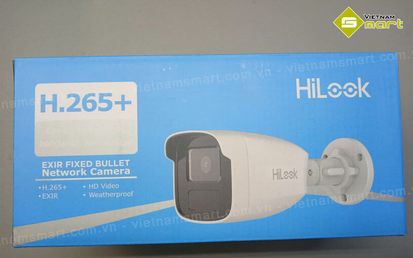 Camera giám sát 8MP chuẩn 4K HiLook IPC-B480H Camera giám sát 8MP chuẩn 4K HiLook IPC-B480H