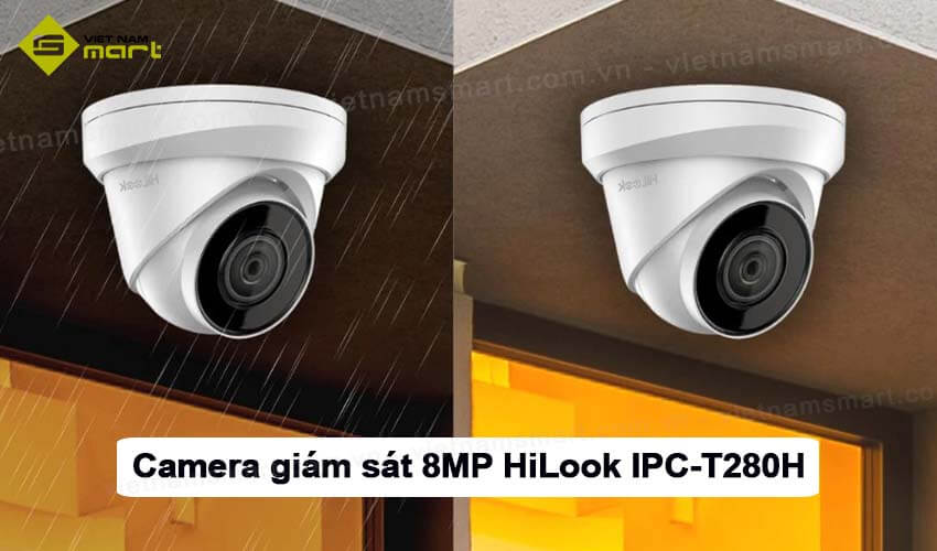 Camera giám sát 8MP chuẩn 4K HiLook IPC-T280H Giới thiệu về camera giám sát 8MP chuẩn 4K HiLook IPC-T280H