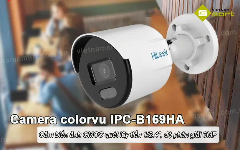 Mô tả về camera colorvu 6MP Hikvision IPC-B169HA