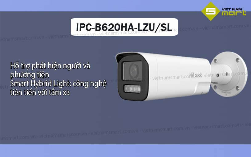 Camera Dual Light 2MP HiLook IPC-B620HA-LZU/SL