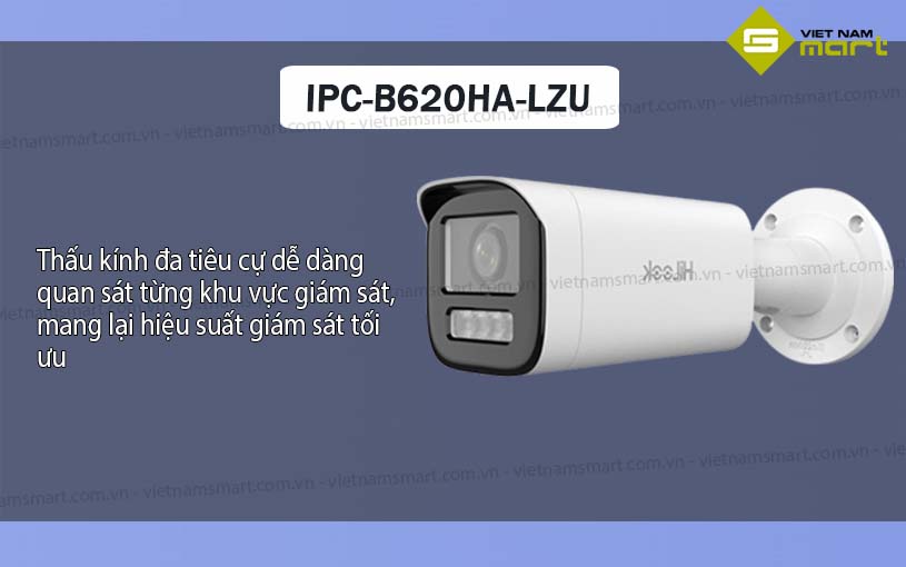 Camera Dual Light 2MP HiLook IPC-B620HA-LZU