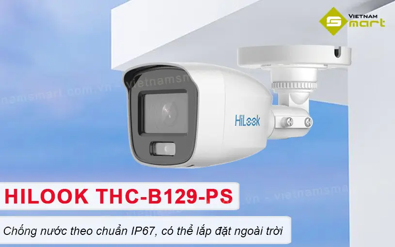 Camera an ninh ngoài trời HiLook THC-B129-PS Tổng quan về camera an ninh ngoài trời HiLook THC-B129-PS