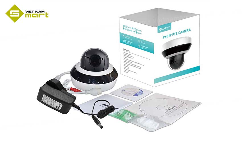 Camera PTZ IP 2MP Zoom 4x HiLook PTZ-N2204I-DE3