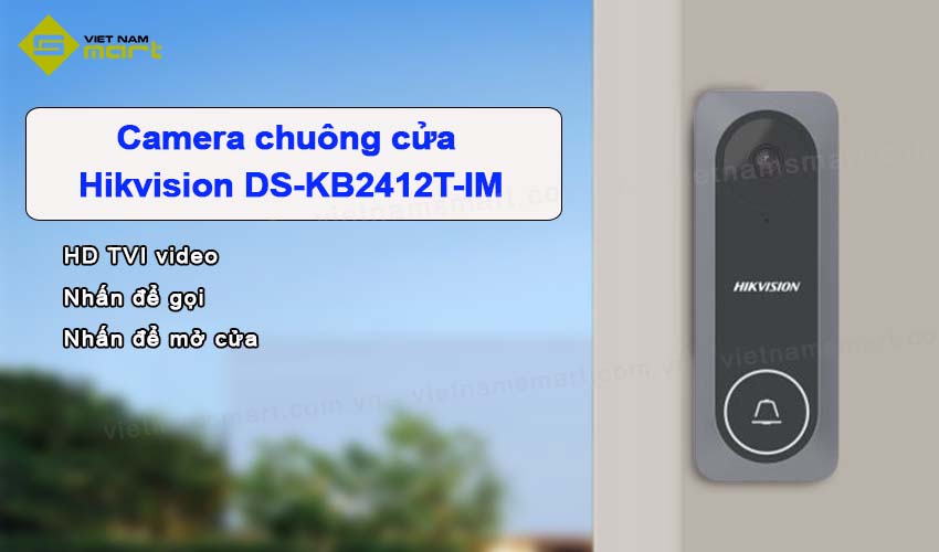 Camera chuông cửa Hikvision DS-KB2412T-IM Camera chuông cửa Hikvision DS-KB2412T-IM