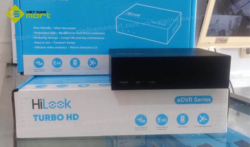 Đầu ghi hình eSSD 8 kênh HiLook DVR-E08G-B Đặc điểm nổi bật của đầu ghi hình DVR-E08G-B