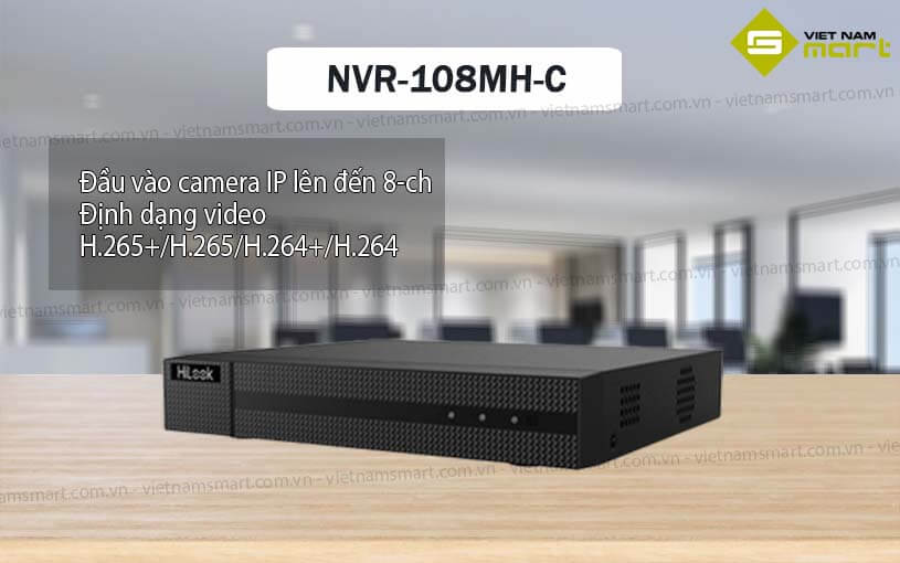Đầu ghi hình IP 8 kênh HiLook NVR-108MH-C Đầu ghi hình IP 8 kênh HiLook NVR-108MH-C