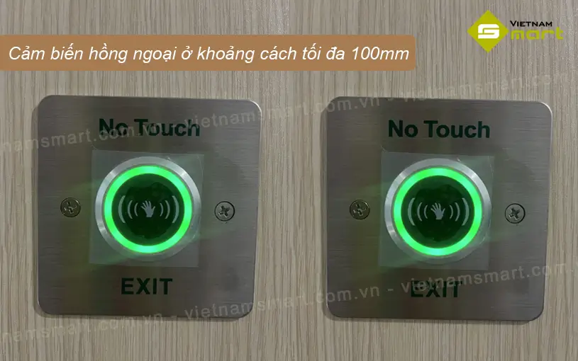 Nút bấm exit DS-K7P03 sử dụng công nghệ cảm biến