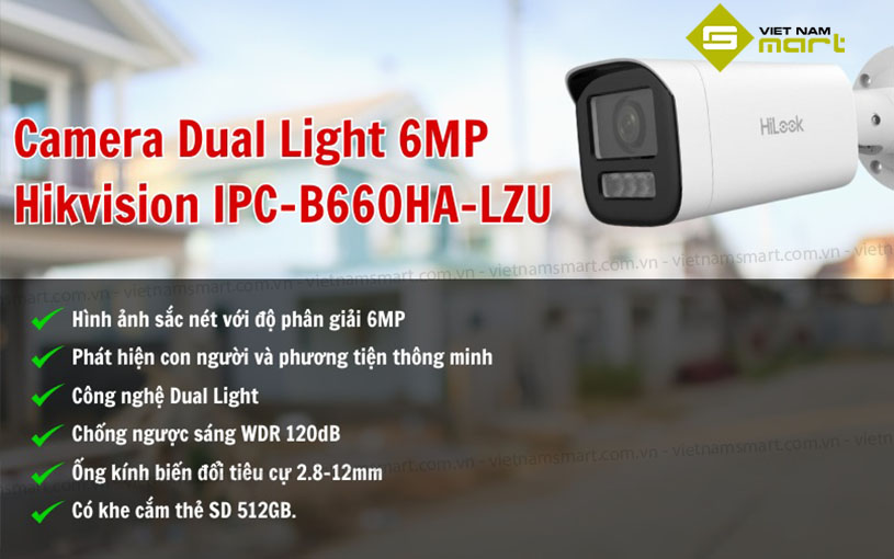 Camera HiLook 6MP Hikvision IPC-B660HA-LZU (2)