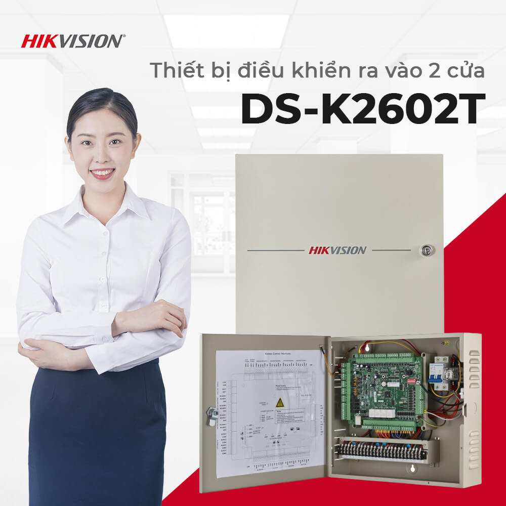 Bộ điều khiển trung tâm Hikvision DS-K2602T