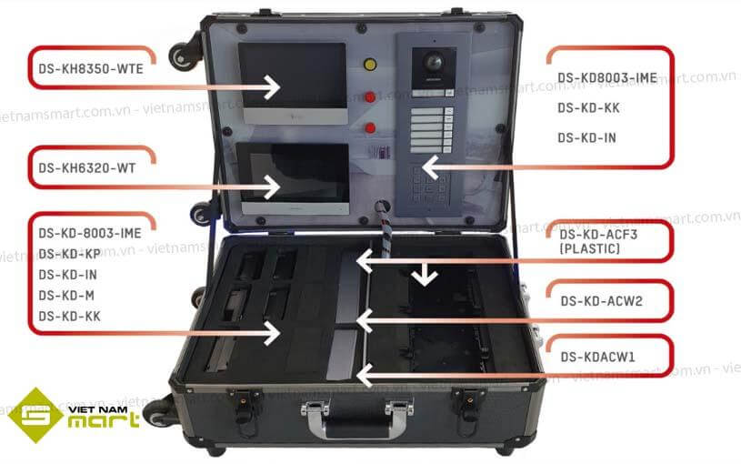 Hộp đựng hệ thống liên lạc video Hikvision DS-KA01-ZX-21 Hộp đựng hệ thống liên lạc video Hikvision DS-KA01-ZX-21