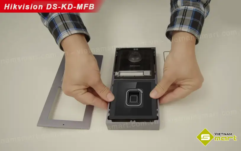 Module phụ đầu đọc dấu vân tay và thẻ Hikvision DS-KD-MFB Hikvision DS-KD-MFB