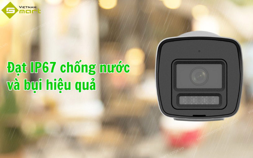 Camera Dual Light 4MP Hikvision IPC-B140HAP-LUF/SL Model IPC-B140HAP-LUF/SL có thể lắp đặt ngoài trời