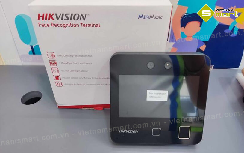 Máy chấm công khuôn mặt Hikvision SH-K1T9343MFWX (bản nội địa) Hikvision SH-K1T9343MFWX