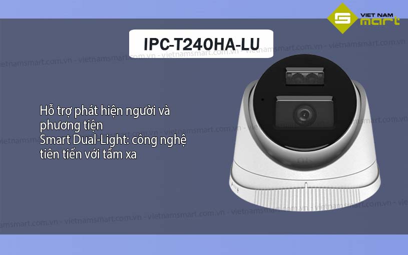 Camera Dual Light 4MP HiLook IPC-T240HA-LU