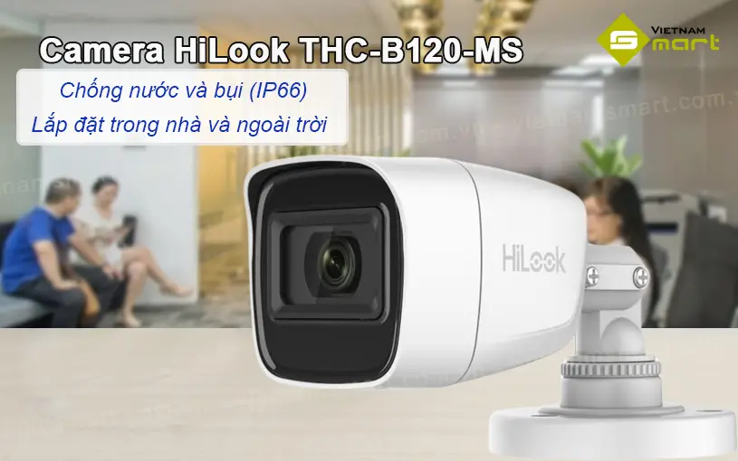Camera HDTVI 2MP HiLook THC-B120-MS Camera HDTVI HiLook THC-B120-MS