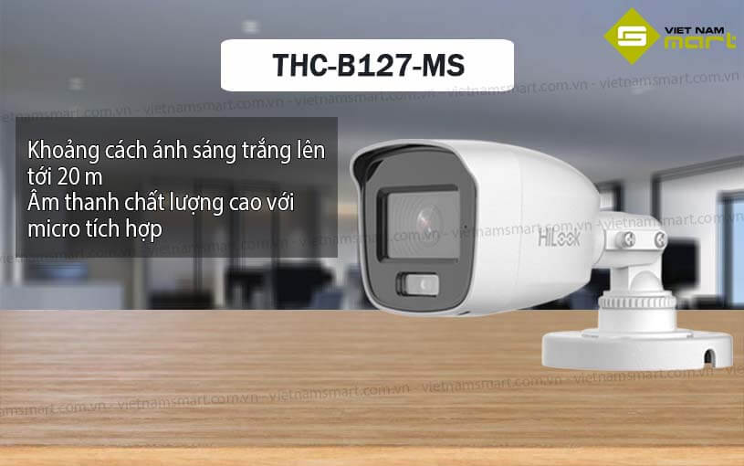 Camera HDTVI 2MP HiLook THC-B127-MS