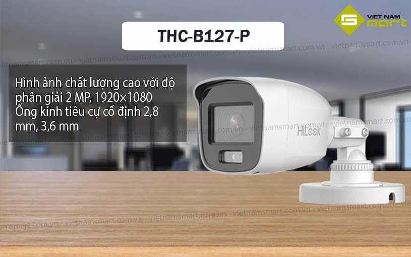 Camera an ninh ngoài trời HiLook THC-B127-P