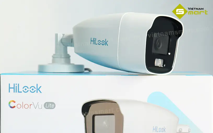 Camera HDTVI colorVu 2MP HiLook THC-B229-LS Camera HDTVI colorVu 2MP THC-B229-LS