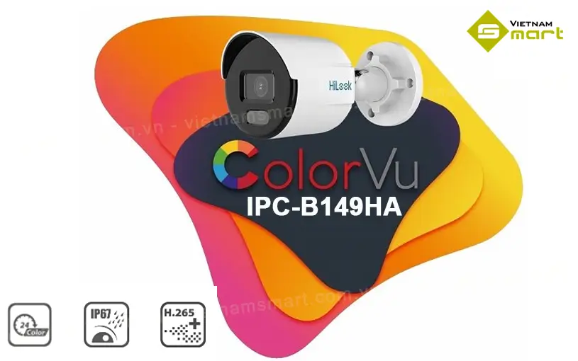 Camera Colorvu 4MP Hikvision IPC-B149HA Giới thiệu về camera colorvu 4MP Hikvision IPC-B149HA
