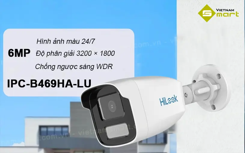 Camera colorvu 6MP Hikvision IPC-B469HA-LU Giới thiệu về camera colorvu 6MP Hikvision IPC-B469HA-LU