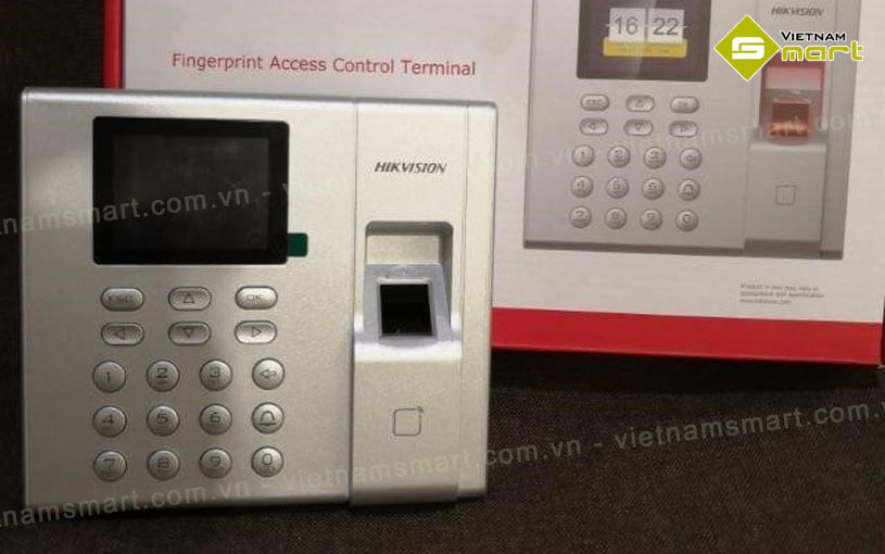 Máy chấm công vân tay Hikvision SH-K1T9803MF Máy chấm công vân tay Hikvision SH-K1T9803MF