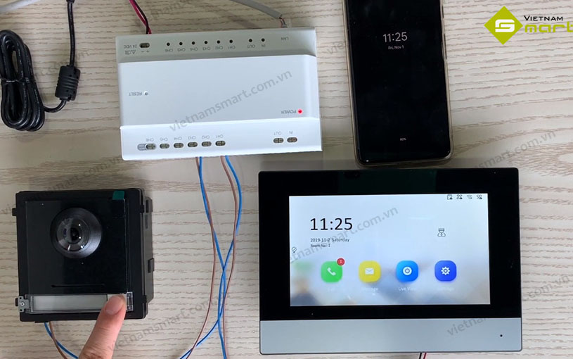 Model Hikvision DS-KAD706 kết nối được với nhiều thiết bị