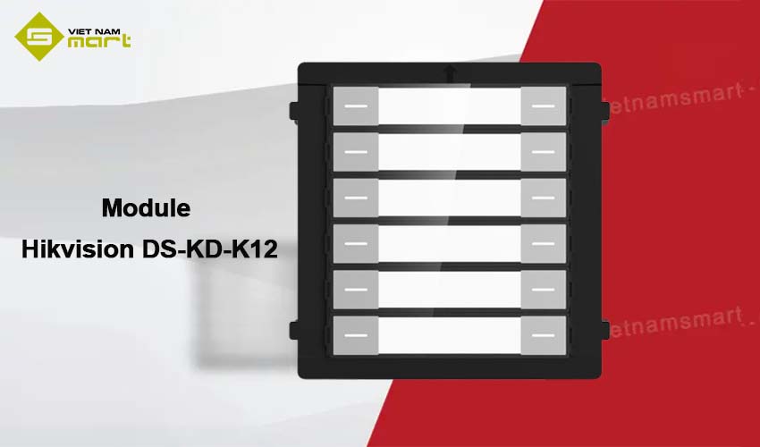 Module thẻ tên Hikvision DS-KD-K12