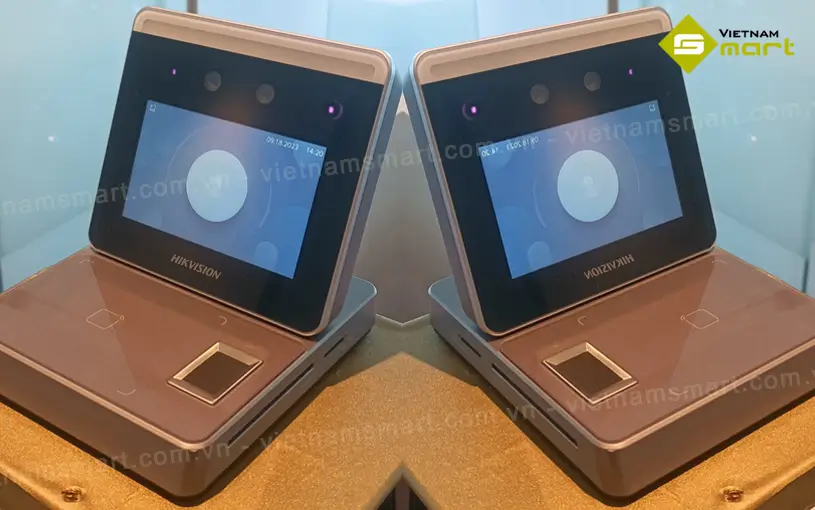 Thiết bị đăng ký khuôn mặt, thẻ từ DS-K1F600U-D6E Máy đăng ký khuôn mặt, thẻ DS-K1F600U-D6E