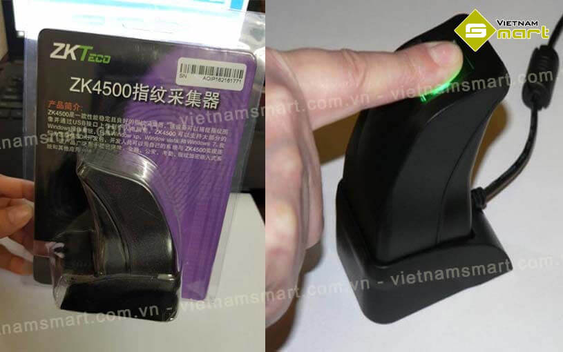 Thiết bị lấy mẫu vân tay ZKTeco ZK4500