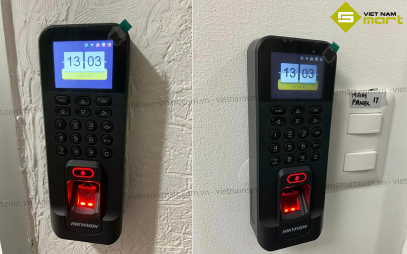 Ứng dụng của model chấm công DS-K1T804AEF trong thực tế