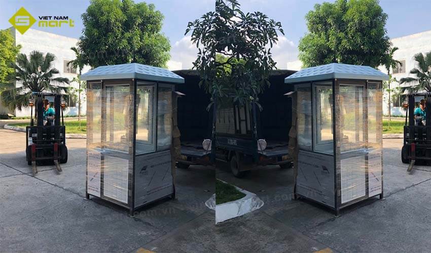 Bốt gác bảo vệ A12 - Khung thép độ bền cao