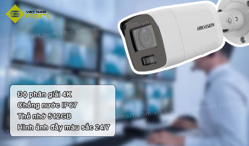 Camera mạng 4K Hikvision DS-2CD3087G2-LSU ColorVu Tính năng chính của camera DS-2CD3087G2-LSU