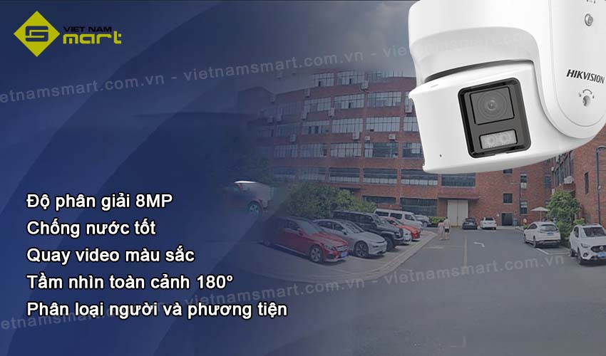 Camera DS-2CD3387G2P-LSU/SL toàn cảnh 8MP ColorVu Các tính năng nổi bật của DS-2CD3387G2P-LSU/SL