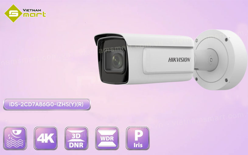 Camera DeepinView 4K Hikvision iDS-2CD7A86G0-IZHS(Y)(R) Camera Hikvision iDS-2CD7A86G0-IZHS(Y)(R)