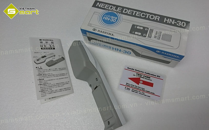 Máy dò kim loại cầm tay Hashima HN-30 chính hãng được phân phối bởi VietnamSmart