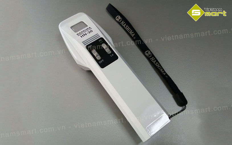 Máy dò kim loại cầm tay Hashima HN-30 sở hữu nhiều tính năng riêng biệt - hiện đại