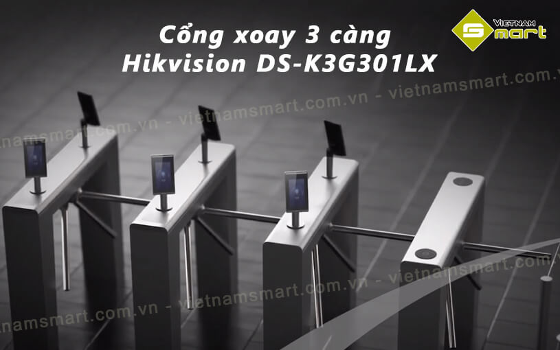 Cổng xoay 3 càng Hikvision DS-K3G301LX Hikvision DS-K3G301LX