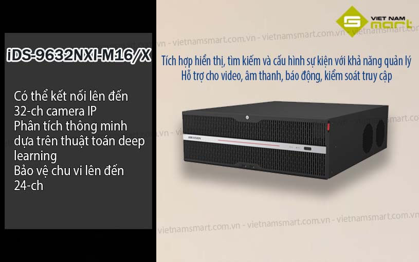 Đầu ghi hình Hikvision iDS-9632NXI-M16/X