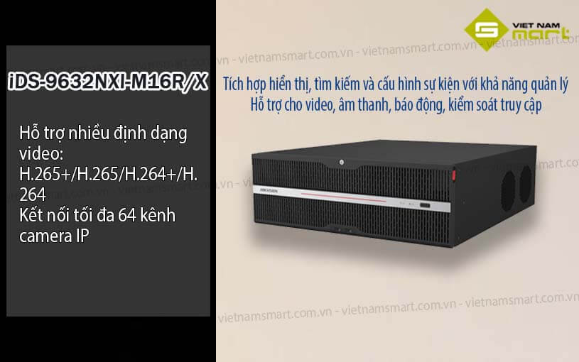 Đầu ghi hình Hikvision iDS-9632NXI-M16R/X