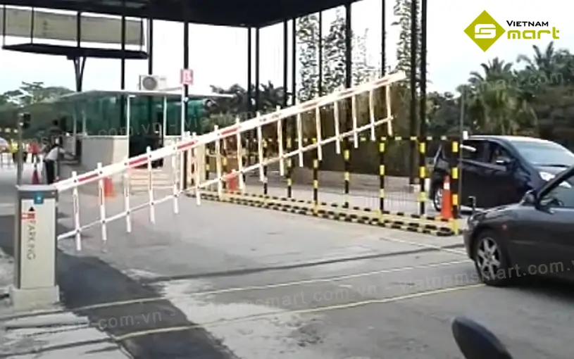 Barrier hàng rào Magnet BR660T_FE Cổng barie điện BR660T_FE