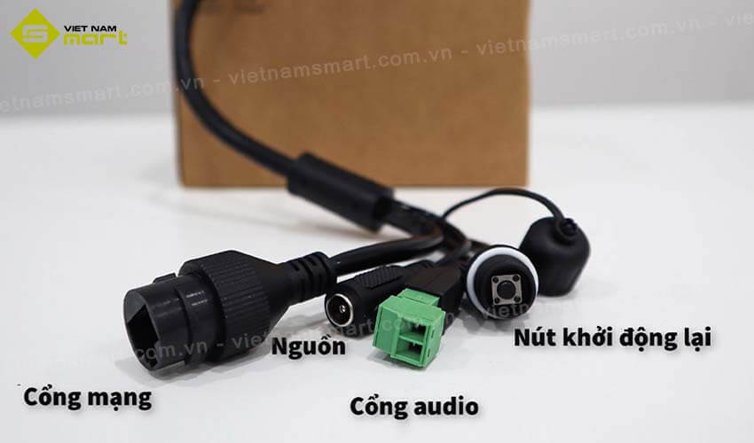 Camera DS-2CD2D45G1/M-D/NF hỗ trợ giao diện âm thanh