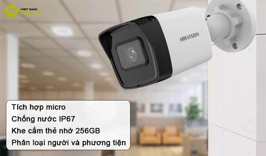 Camera mạng 5MP Hikvision DS-2CD3051G0-I(UF) Tính năng đáng chú ý của DS-2CD3051G0-I(UF)