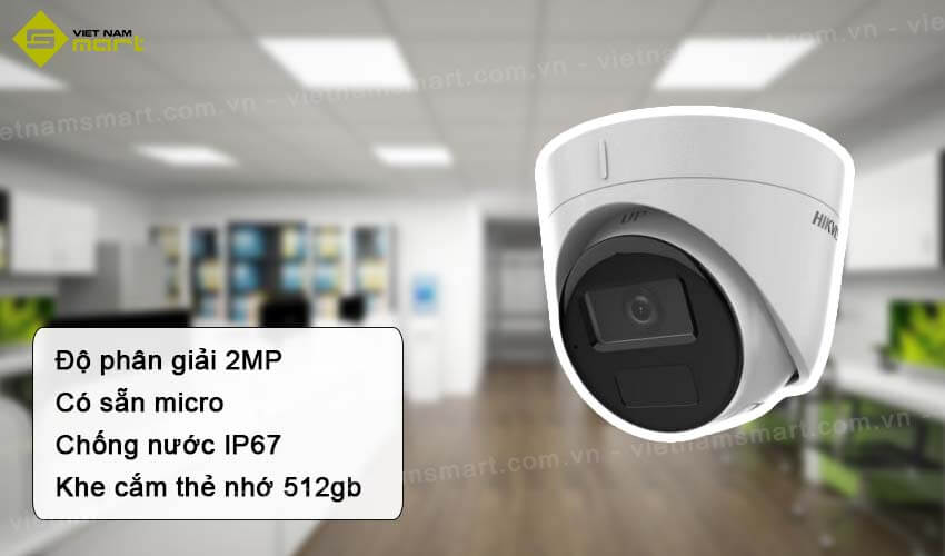 Camera mạng 2MP Hikvision DS-2CD3321G2-IUF Các đặc điểm nổi bật của camera DS-2CD3321G2-IUF