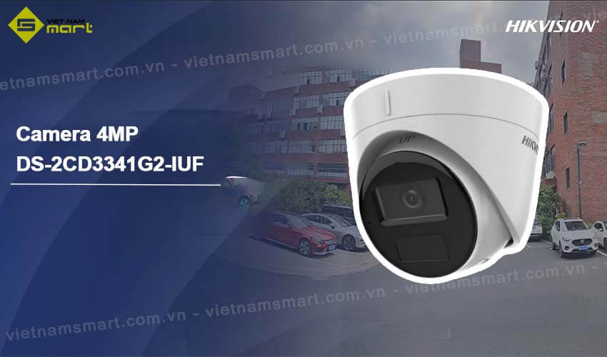 Mô tả camera mạng Hikvision DS-2CD3341G2-IUF