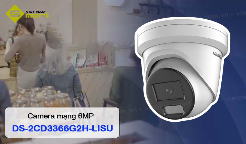 Camera mạng DS-2CD3366G2H-LISU chiếu sáng kép 6MP Đôi nét về camera mạng DS-2CD3366G2H-LISU